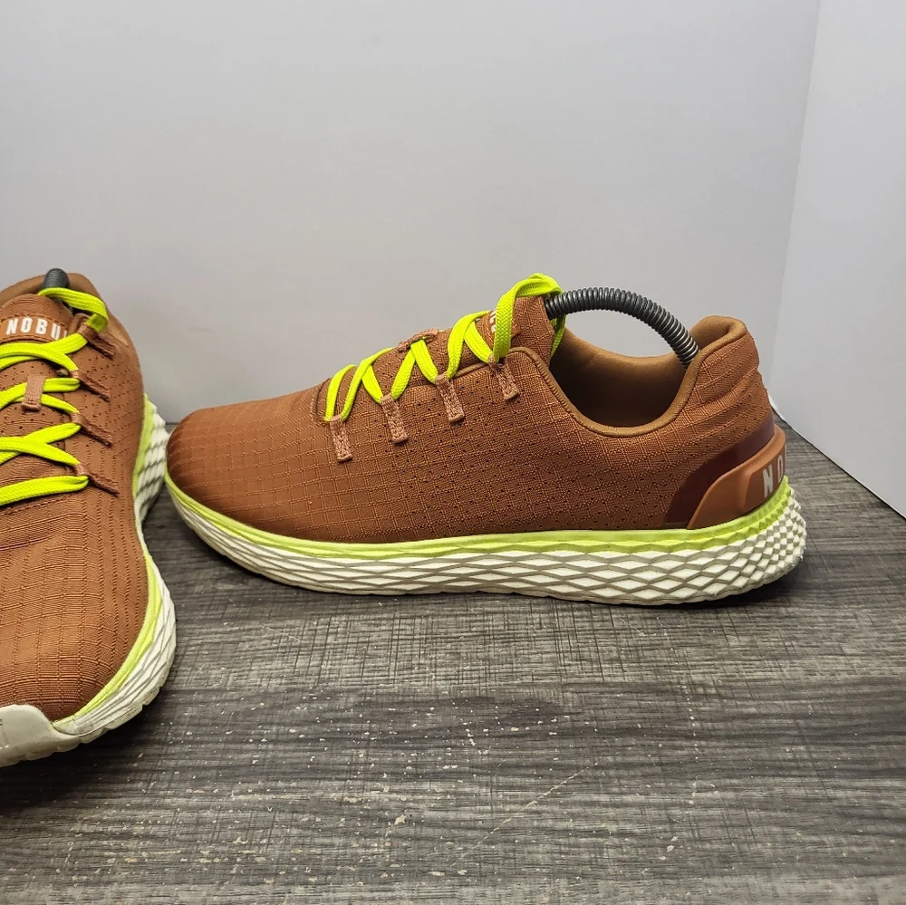 Nobull Ripstop Runner Mens Size 9 Burnt Orange Running Shoes Sneakers